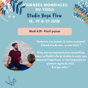 Mardi 21 Réveil Yogique