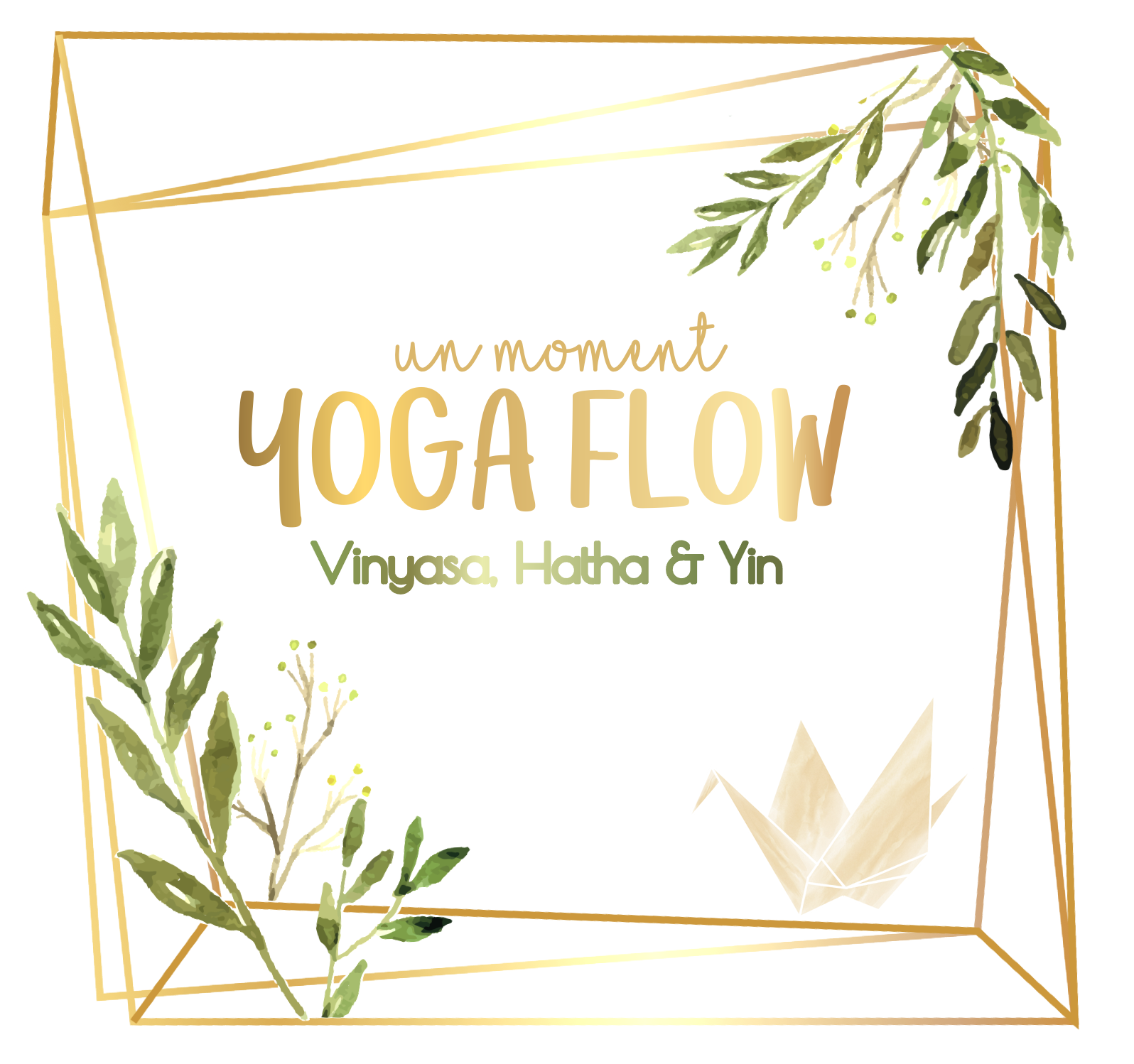 Bon cadeau pour Noël Vinyasa Hatha ou Yin yoga